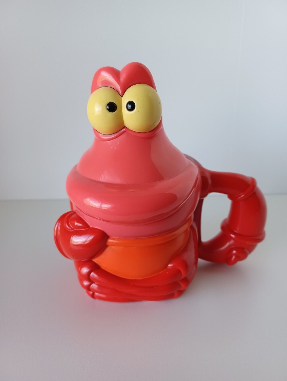 Vintage Disney Sebastian From The Little Mermaid Ceramic Mug Disney On Ice Cup